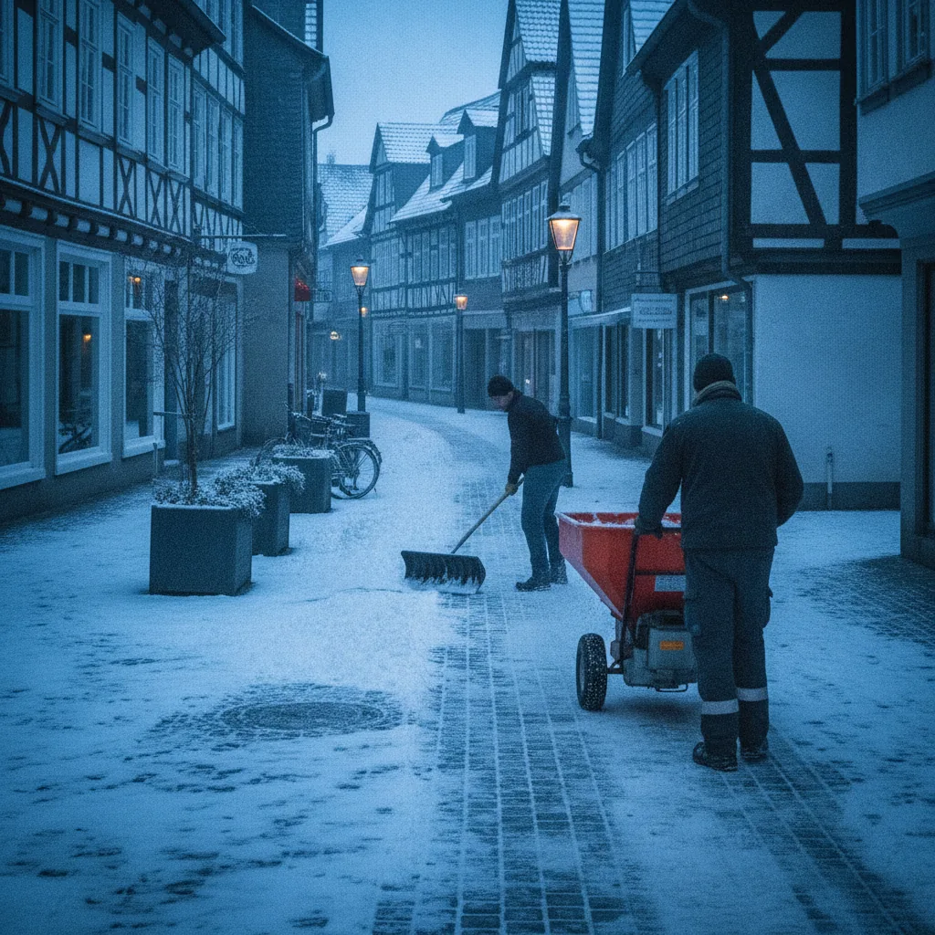 Winterdienst in Regensburg — Gebäudereinigung Donau-Profi
